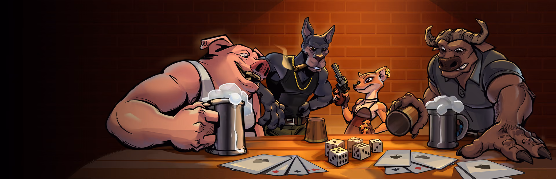 Liar's Bar key art